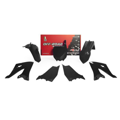 Kit de plástica RACETECH (5 pcs) - Negro