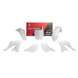Kit de plástica RACETECH (5 pcs) - Blanco