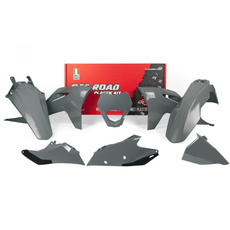 Kit de plástica RACETECH (6 pcs) - Gris