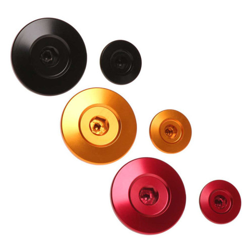Juego de tapones de reglaje motor RFX Pro Series - negro