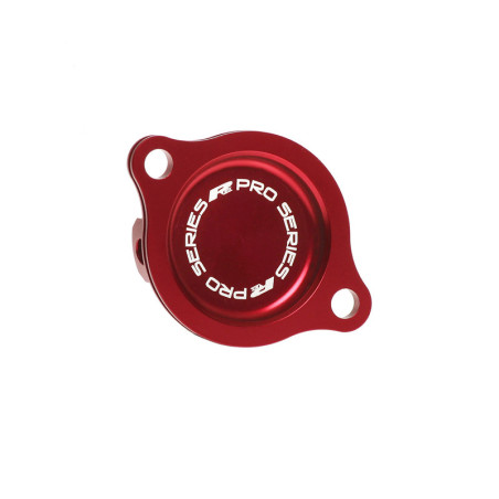 Tapa de filtro de aceite RFX Pro Series - rojo