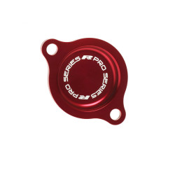 Tapa de filtro de aceite RFX Pro Series - rojo
