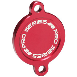 Tapa de filtro de aceite RFX Pro Series - rojo