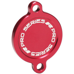Tapa de filtro de aceite RFX Pro Series - rojo