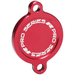 Tapa de filtro de aceite RFX Pro Series - rojo