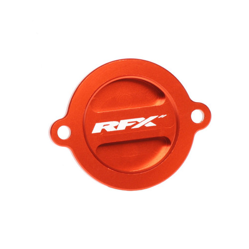 Tapa de filtro de aceite RFX Pro Series - naranja