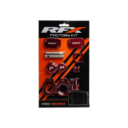 Kit anodizado de estética RFX Factory - rojo