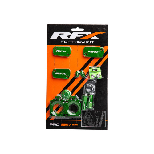 Kit anodizado de estética RFX Factory - verde