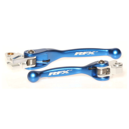 Juego de manetas flexibles forjadas RFX Race Series - azul