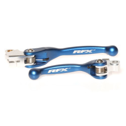 Juego de manetas flexibles forjadas RFX Race Series - azul