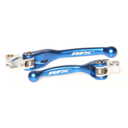 Juego de manetas flexibles forjadas RFX Race Series - azul