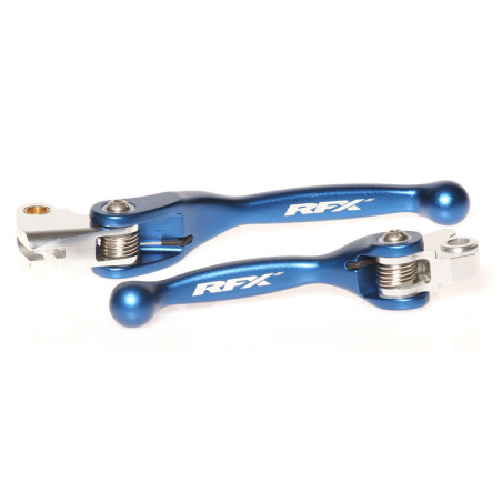 Juego de manetas flexibles forjadas RFX Race Series - azul