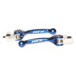Juego de manetas flexibles forjadas RFX Race Series - azul