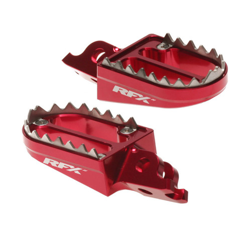 Estriberas RFX Pro Series Shark Teeth - rojo