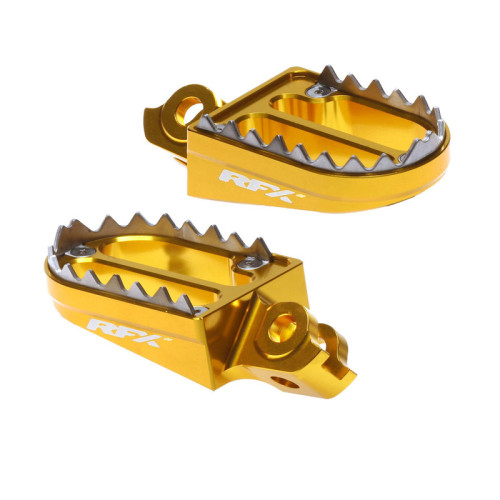 Estriberas RFX Pro Series Shark Teeth - amarillo