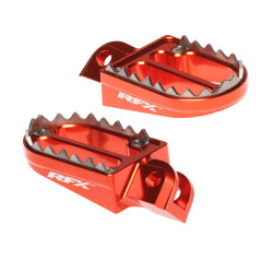 Estriberas RFX Pro Series Shark Teeth - naranja