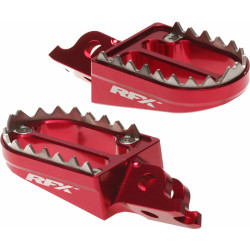 Estriberas RFX Pro Series Shark Teeth - rojo