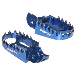 Estriberas RFX Pro Series aluminio CNC - azul