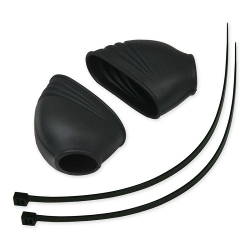 Fundas de goma para estriberas RFX Race Series - negro - 2 uds