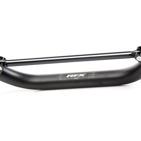 Manillar cónico con barra de refuerzo RFX Pro Series F8 RC Mini - 28,6 mm - negro