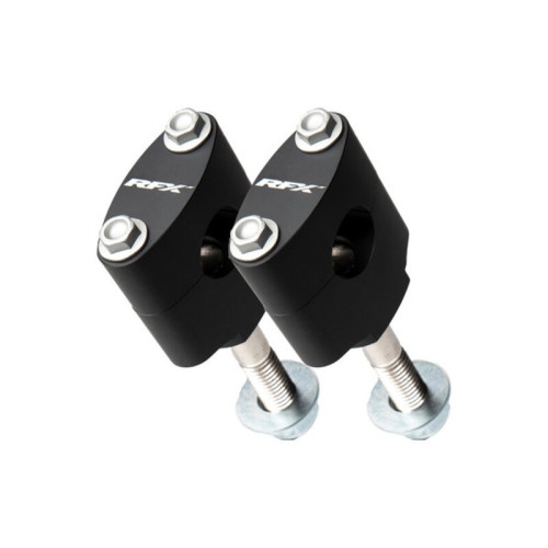 Torretas de manillar RFX Race 22,2 mm (negro)