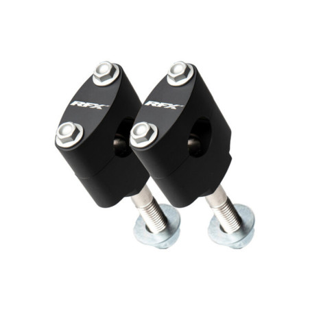 Torretas de manillar RFX Race 22,2 mm (negro)