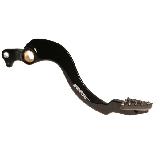 Pedal de freno trasero RFX Pro Series - punta fija - negro/ titanio