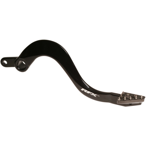 Pedal de freno trasero RFX Pro Series - punta fija - negro/ titanio