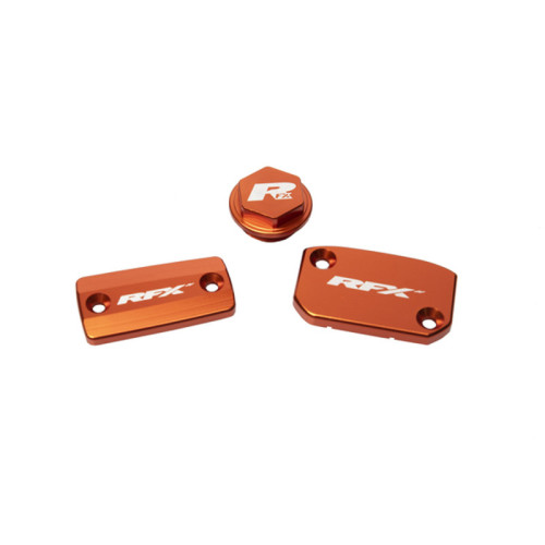 Kit de tapa de depósito RFX Pro Series - naranja / freno Brembo y embrague Magura