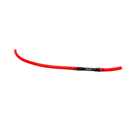 Tubo de ventilación RFX Race Series - Tubo largo con válvula unidireccional 5 pcs - rojo