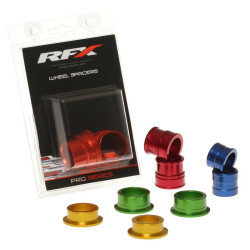 Espaciadores de rueda delanteros RFX Pro Series - rojo 2
