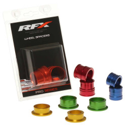 Espaciadores de rueda traseros RFX Pro Series - rojo 2