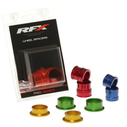 Espaciadores de rueda delanteros RFX Pro Series - azul