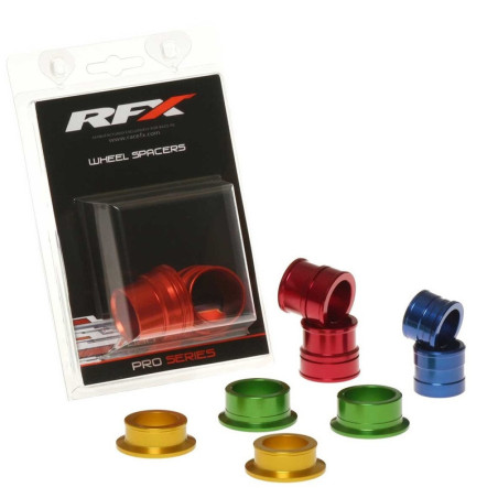 Espaciadores de rueda delanteros RFX Pro Series - azul