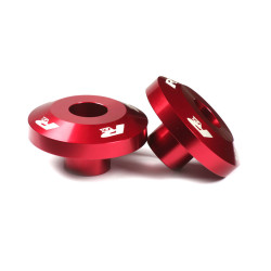 Espaciadores de rueda traseros RFX Pro Series FAST - rojo