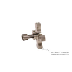 Ajustador rápido y tornillo de recambio del conjunto de embrague RFX Pro Series - anodizado duro