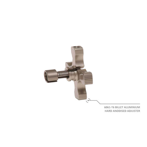Ajustador rápido y tornillo de recambio del conjunto de embrague RFX Pro Series - anodizado duro
