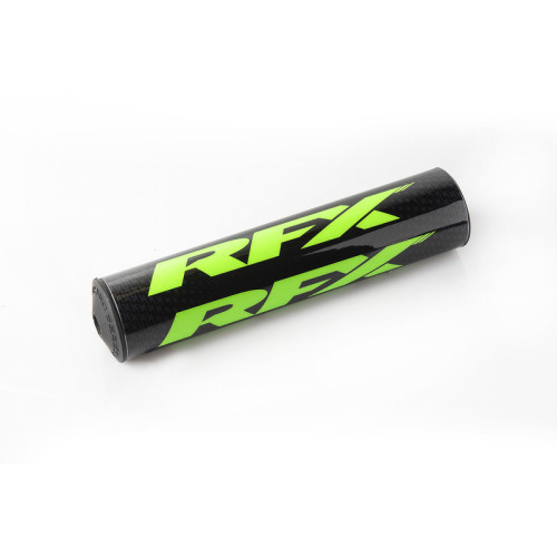Almohadilla de manillar cónico RFX Pro 2.0 F8 28,6 mm (negro/verde)