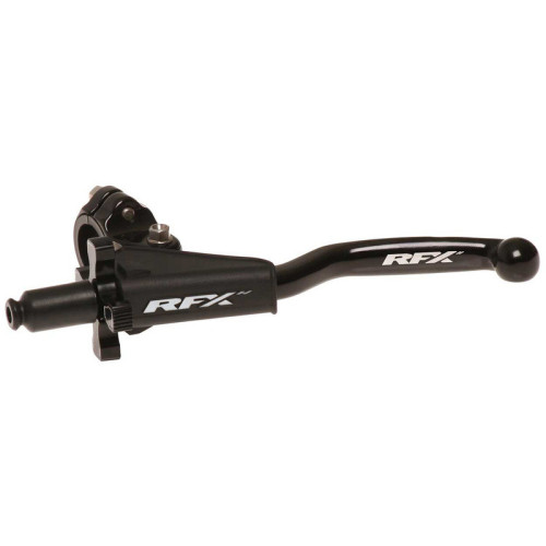 Conjunto de maneta de embrague forjada RFX Pro Series 2 tiempos Universal EZ Adjust - negro