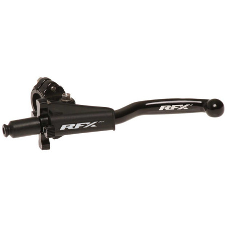 Conjunto de maneta de embrague forjada RFX Pro Series 2 tiempos Universal EZ Adjust - negro