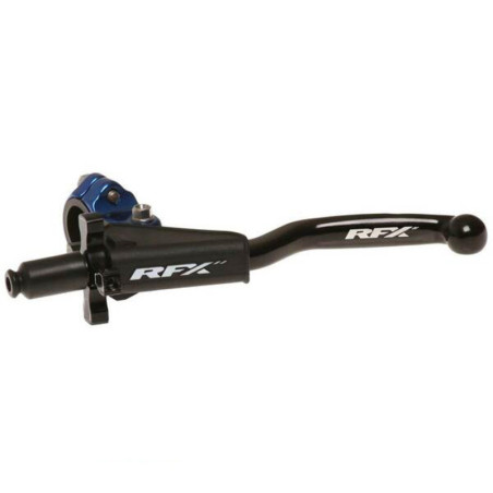 Conjunto de maneta de embrague forjada RFX Pro Series 2 tiempos Universal EZ Adjust - azul