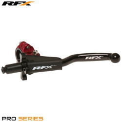 Conjunto de maneta de embrague forjada RFX Pro Series 2 tiempos Universal EZ Adjust - rojo