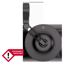 Retrovisor extremo de manillar HIGHSIDER pro Conero-XS corto – negro mate – 1 pza