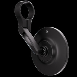 Retrovisor extremo de manillar HIGHSIDER pro Conero-XS corto – negro mate – 1 pza 2