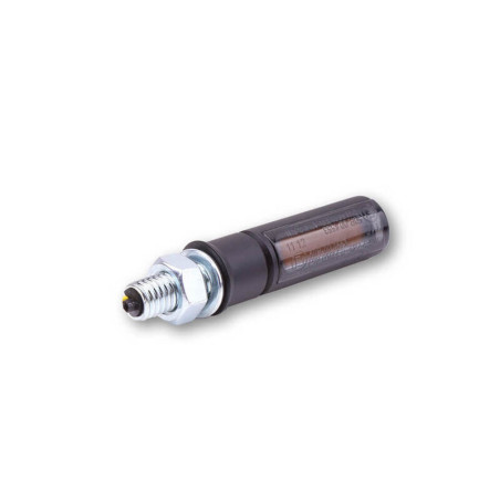 Intermitente LED HIGHSIDER pro Conero Black Edition - cristal ahumado - homologado E - Pareja