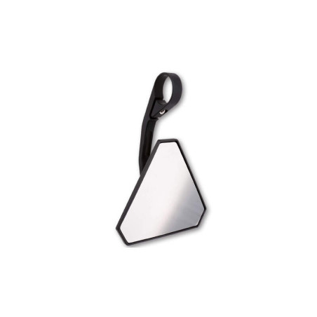 Retrovisor contrapeso de manillar HIGHSIDER pro Tetra - largo - negro - 1 pieza