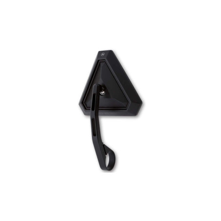 Retrovisor contrapeso de manillar HIGHSIDER pro Tetra - largo - negro - 1 pieza