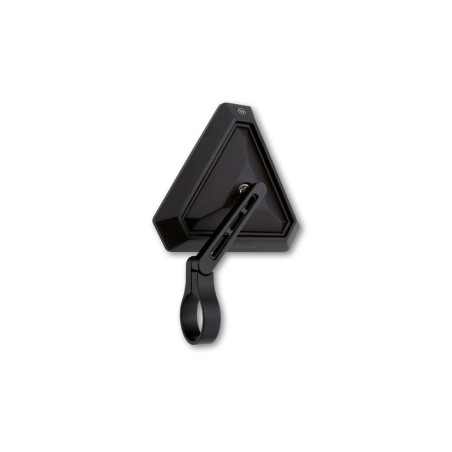 Retrovisor contrapeso de manillar HIGHSIDER pro Tetra - corto - negro - 1 pieza