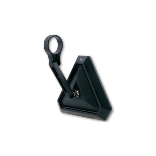 Retrovisor contrapeso de manillar HIGHSIDER pro Tetra - corto - negro - 1 pieza