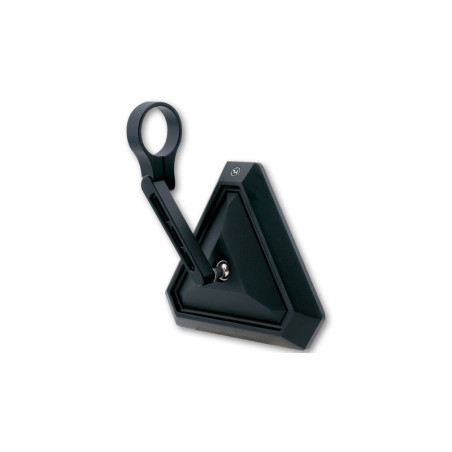 Retrovisor contrapeso de manillar HIGHSIDER pro Tetra - corto - negro - 1 pieza